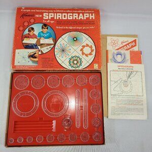 Kenner's New Spirograph 401 Vintage Drawing Toy Set